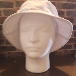 Classic White Bucket Hat